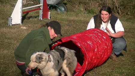 Le 29 décembre 2012 : Agility : Le tunnel rigide